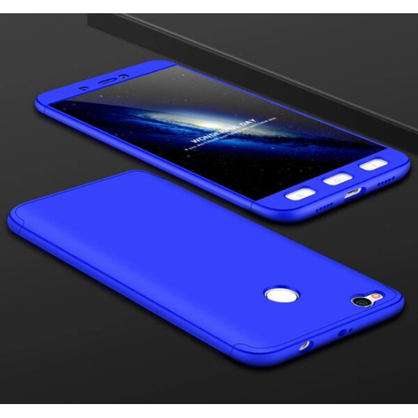 

Пластиковая накладка GKK LikGus 360 градусов для Xiaomi Redmi 4X (Синий) (680450)