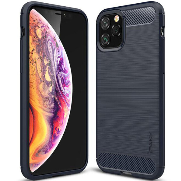 

TPU чехол iPaky Slim Series для Apple iPhone 11 (6.1) (Синий) (769076)