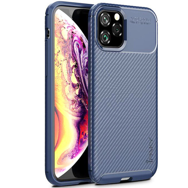 

TPU чехол iPaky Kaisy Series для Apple iPhone 11 Pro Max (6.5) (Синий) (769093)