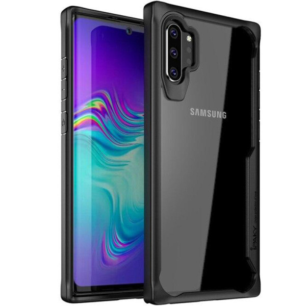 

TPU+PC чехол iPaky Luckcool Series для Samsung Galaxy Note 10 Plus (Черный) (761422)