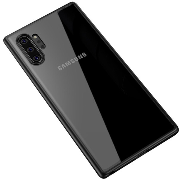 

TPU чехол iPaky Bright Series для Samsung Galaxy Note 10 Plus (Черный) (761392)