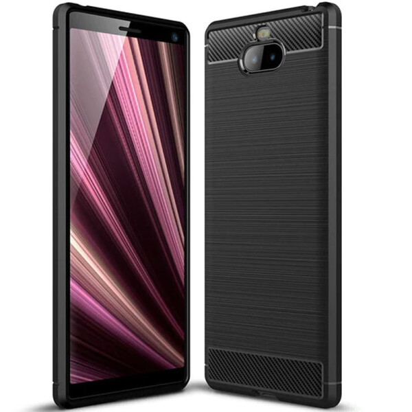 

TPU чехол iPaky Slim Series для Sony Xperia 10 Plus (Черный) (685858)