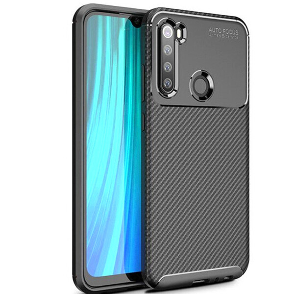 

TPU чехол iPaky Kaisy Series для Xiaomi Redmi Note 8 (Черный) (766907)
