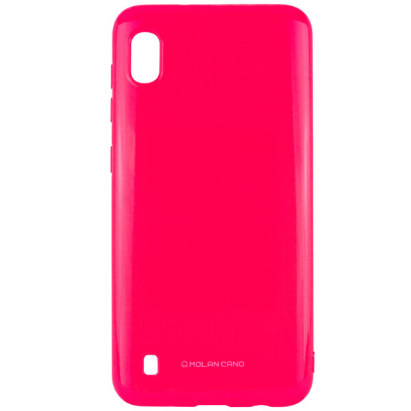 

TPU чехол Molan Cano Glossy для Samsung Galaxy A10 (A105F) (Малиновый) (713714)