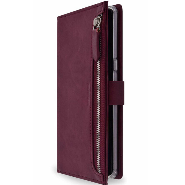

Чехол книжка Molan Cano Zipper Bestie bag для Samsung Galaxy Note 10 (Бордовый) (768271)