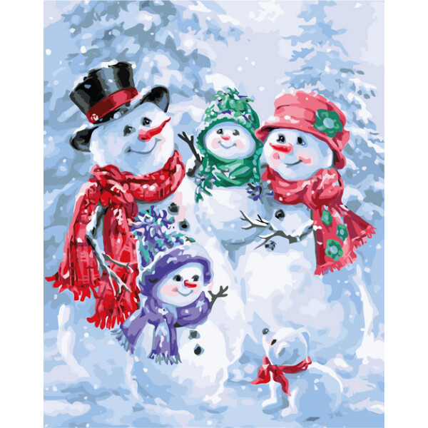 

Картина по номерам Идейка Снеговички (KHO2813) 40 х 50 см. Без коробки (174646)