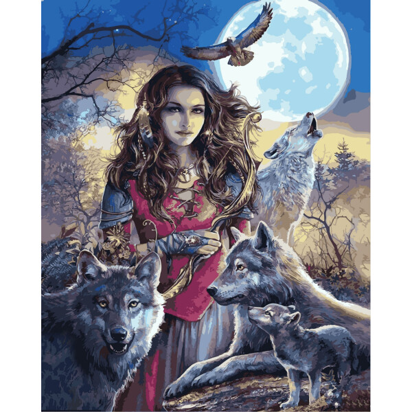 

Картина по номерам DIY Babylon Ведунья (VP927) 40х50 см (166084)