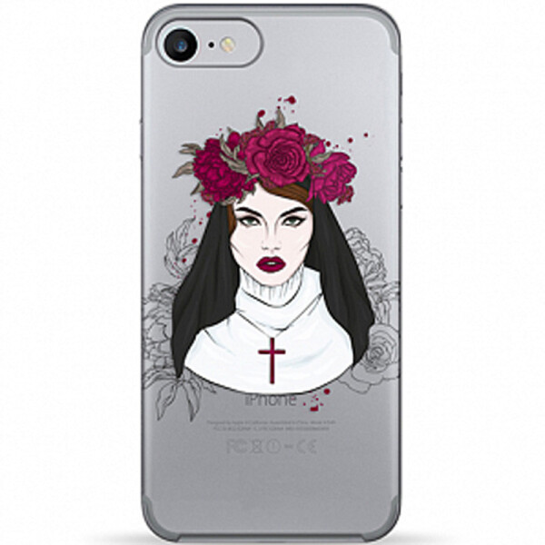 

Чехол Pump Transperency для Apple iPhone 7 / 8 (4.7) (Flowers Religion) (786512)