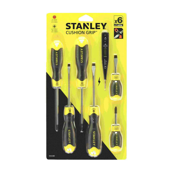 

Набор отверток STANLEY CushionGrip 6шт (0-65-009)