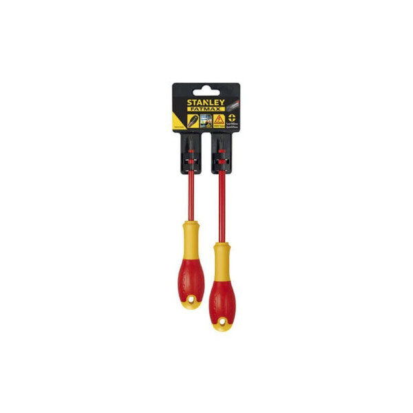 

Набор отверток электрика STANLEY FatMax VDE 1000V, 2 шт (FMHT0-62648)