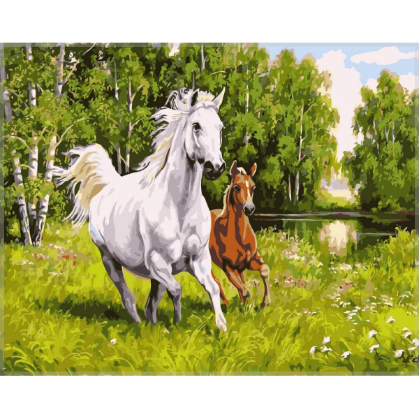 

Картина по номерам DIY Babylon На воле (VP131) 40 х 50 см (108821)