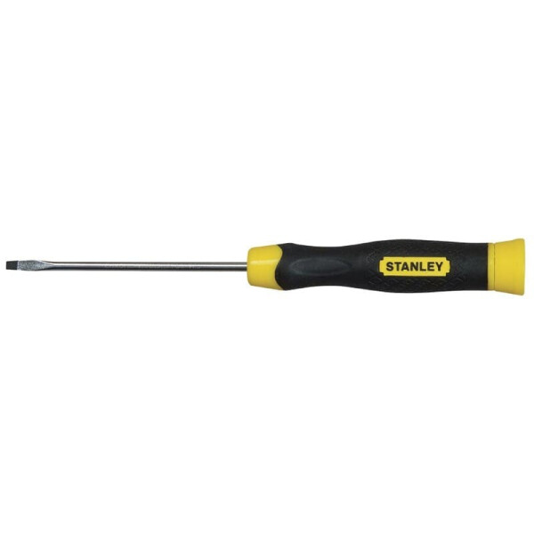 

Отвертка STANLEY Cushion Grip, SL 2,5x75мм, с параллельным жалом (1-64-923)