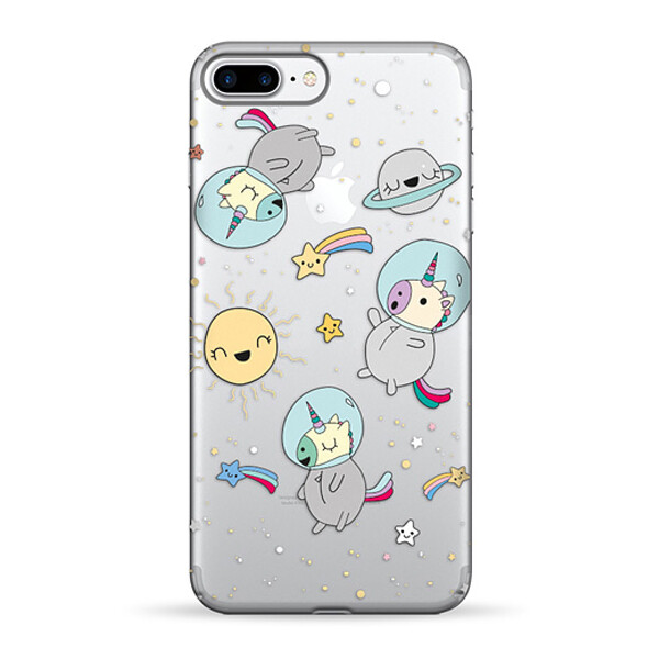 

Чехол Pump Transperency для Apple iPhone 7 plus / 8 plus (5.5) (Space Unicorns) (687323)