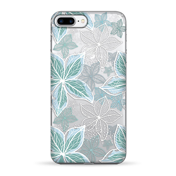 

Чехол Pump Transperency для Apple iPhone 7 plus / 8 plus (5.5) (Blue Flowers) (687308)