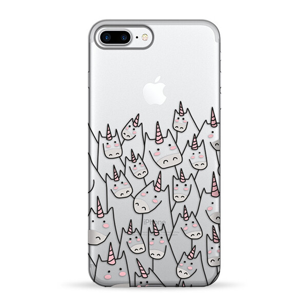 

Чехол Pump Transperency для Apple iPhone 7 plus / 8 plus (5.5) (Attentive Unicorns) (687306)