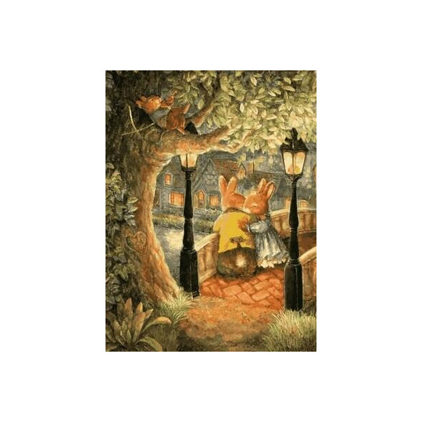 

Картина по номерам DIY Babylon Свидание на мосту (VK153) 30 х 40 см (135740)