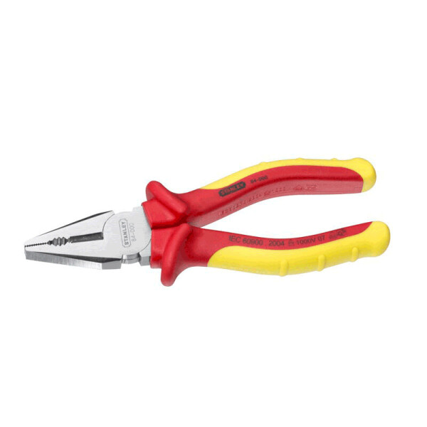 

Плоскогубцы электрика STANLEY MaxSteel VDE 1000V L=200 мм (0-84-002)