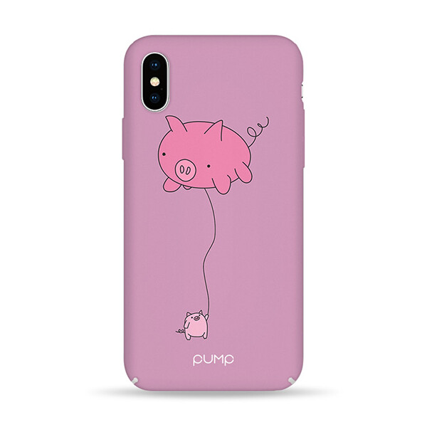 

Чехол Pump Tender Touch для Apple iPhone X (5.8) / XS (5.8) (Pig Baloon) (700410)