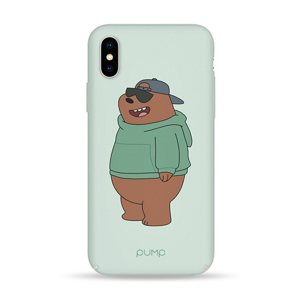 

Чехол Pump Tender Touch для Apple iPhone X (5.8) / XS (5.8) (Minty Bear) (700408)