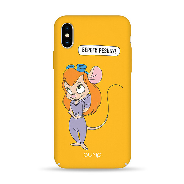 

Чехол Pump Tender Touch для Apple iPhone X (5.8) / XS (5.8) (Beregi Rezbu) (700397)