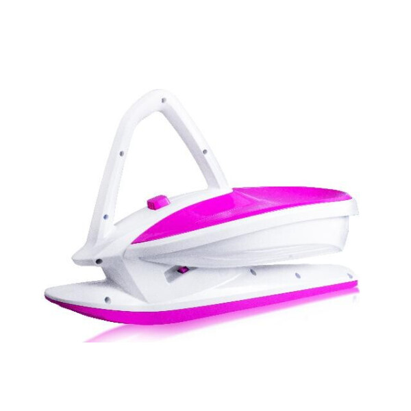 

Санки Plastkon Skidrifter белые с розовым