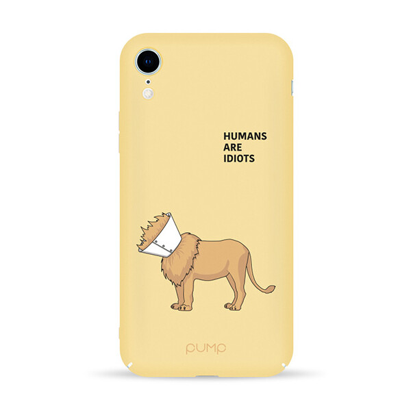 

Чехол Pump Tender Touch для Apple iPhone XR (6.1) (Human Are Idiots) (700429)