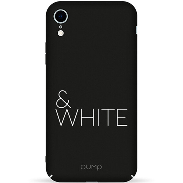 

Чехол Pump Tender Touch для Apple iPhone XR (6.1) (Black&White) (700420)