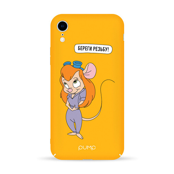 

Чехол Pump Tender Touch для Apple iPhone XR (6.1) (Beregi Rezbu) (700419)
