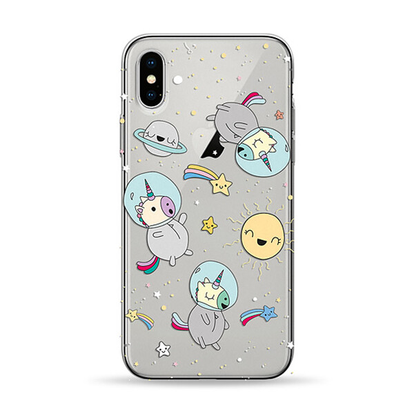 

Чехол Pump Transperency для Apple iPhone X (5.8) / XS (5.8) (Space Unicorns) (687368)
