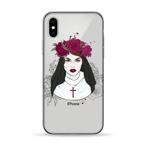 

Чехол Pump Transperency для Apple iPhone X (5.8) / XS (5.8) (Flowers Religion) (687358)