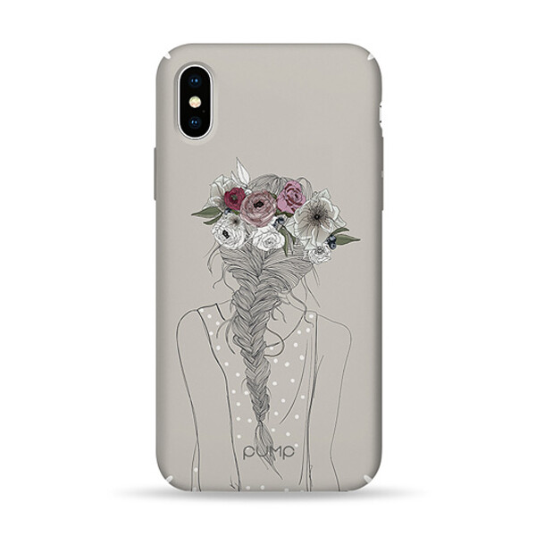 

Чехол Pump Tender Touch для Apple iPhone X (5.8) / XS (5.8) (Flowers in Hair) (687198)