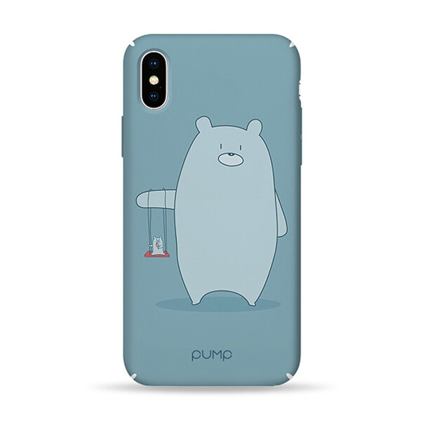 

Чехол Pump Tender Touch для Apple iPhone X (5.8) / XS (5.8) (Double Bear) (687195)