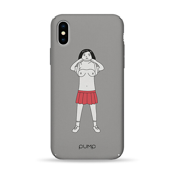 

Чехол Pump Tender Touch для Apple iPhone X (5.8) / XS (5.8) (Asian`s Tits) (687191)