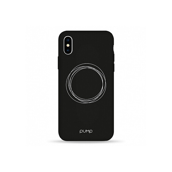 

Чехол Pump Silicone Minimalistic для Apple iPhone XS Max (6.5) (Circles on Dark) (748942)