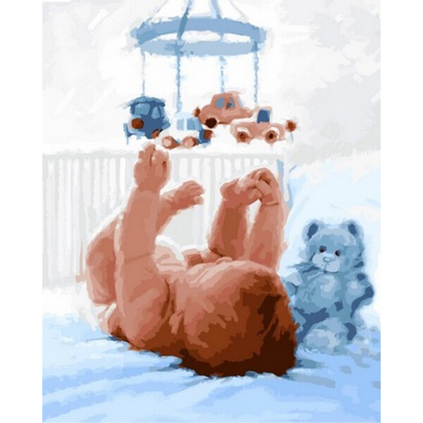 

Картина по номерам DIY Babylon Малыш (VP838) 40 х 50 см (159272)