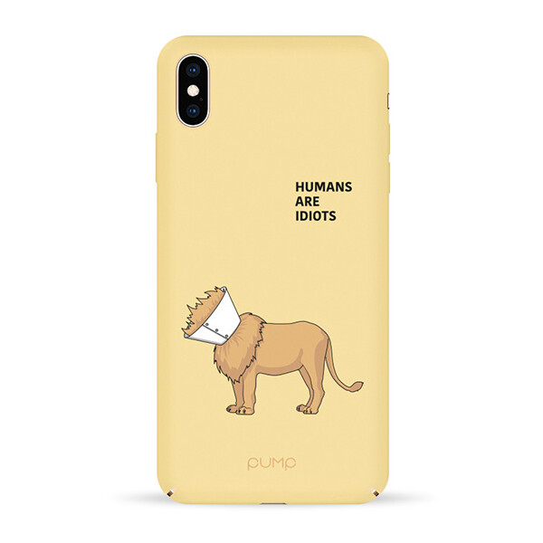 

Чехол Pump Tender Touch для Apple iPhone XS Max (6.5) (Human Are Idiots) (700467)