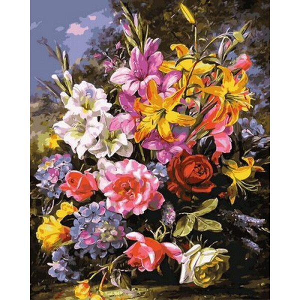 

Картина по номерам Mariposa Букет роз и лилий (MR-Q2149) 40 х 50 см (176075)