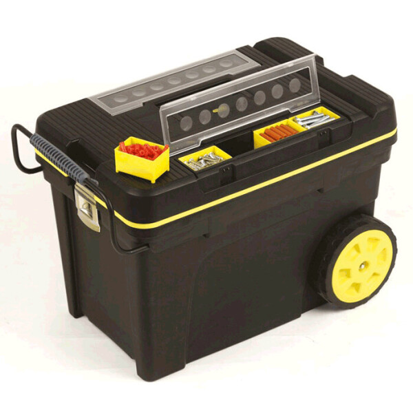 

Ящик STANLEY Pro Mobile Tool Chest 610х375х420 мм пластмассовый (1-92-904)