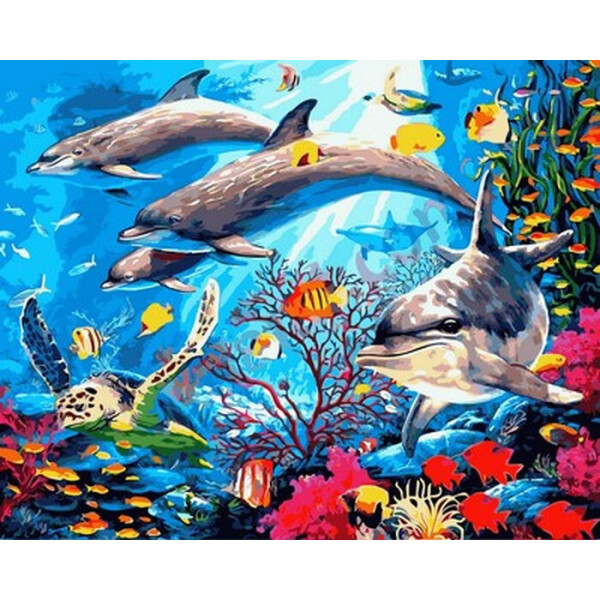

Картина по номерам Mariposa Подводный мир (MR-Q2146) 40 х 50 см (176072)
