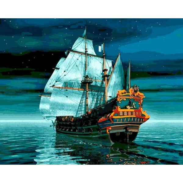 

Картина по номерам DIY Babylon Старинный бриг (VP1036) 40 х 50 см (176180)