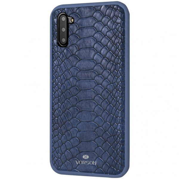 

Кожаная накладка VORSON Snake series для Samsung Galaxy Note 10 (Черный) (769002)