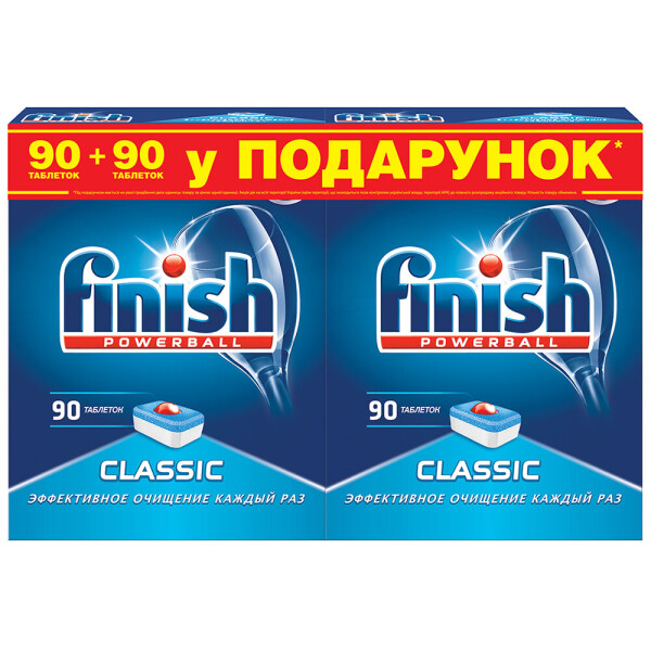 

Таблетки для посудомойки Finish (90 шт)