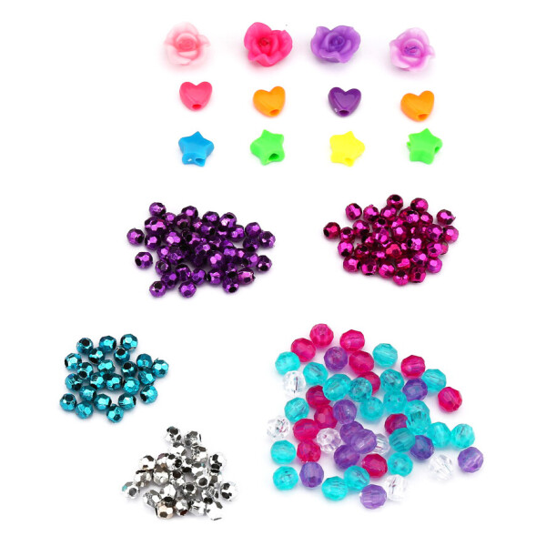 

Набор бусин для украшений One Two Fun Beads Set, в ассортименте