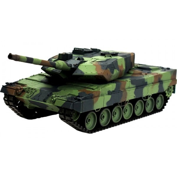 

Танк р/у 1:16 Heng Leopard II A6 с пневмопушкой и дымом