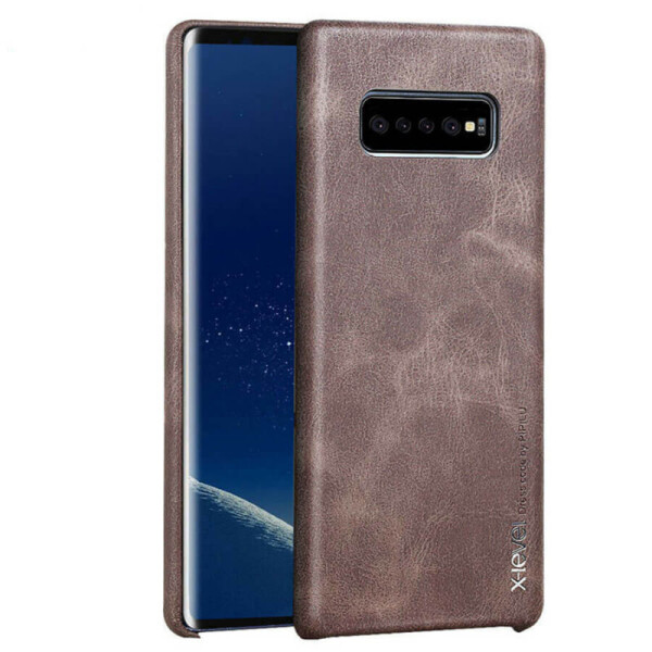 

Кожаная накладка X-Level Vintage Series для Samsung Galaxy S10+ (Серый) (712676)