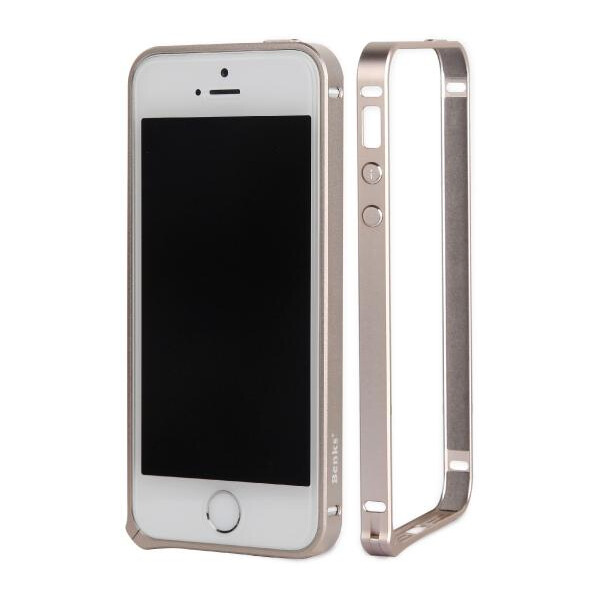 

Бампер Benks Magic Metal Frame для iPhone 5/5S/SE Aviation Alumium Gold