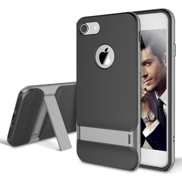 

Чехол с подставкой Rock Royce для iPhone 8/7 Grey