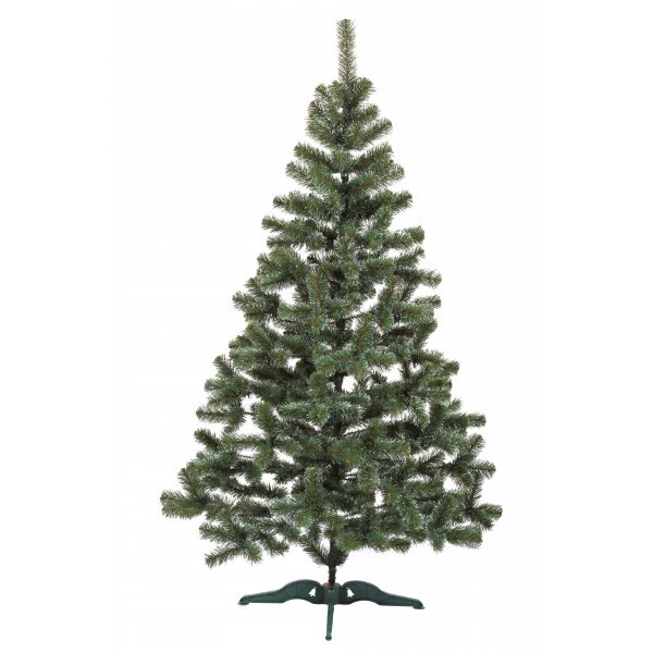 

Елка новогодняя искусственная Казка, с белыми кончиками из твердый ПВХ до 1,50 м от Белки зеленая (68)