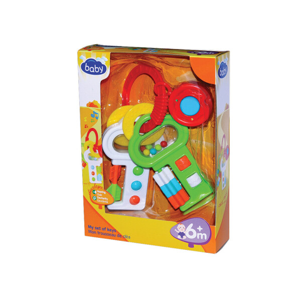 

Игрушка-погремушка One Two Fun My set of keys