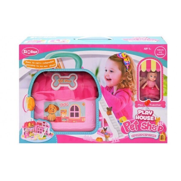 

Игровой набор домик Pet Shop с мини куклой. Similan